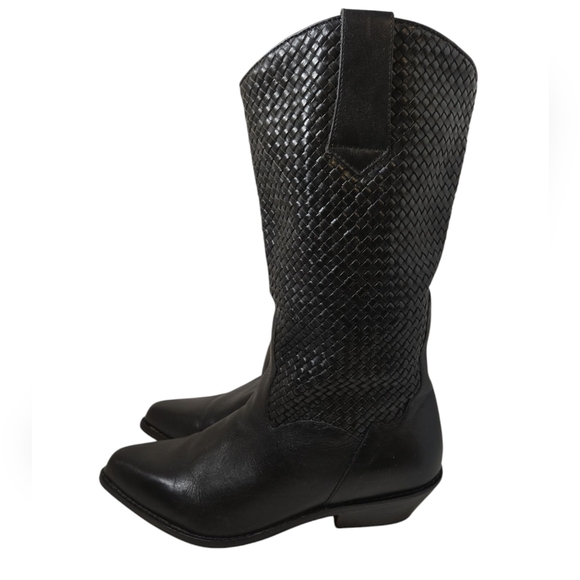 Dingo Leather Black Western boots Size 7.5 - Picture 4 of 7